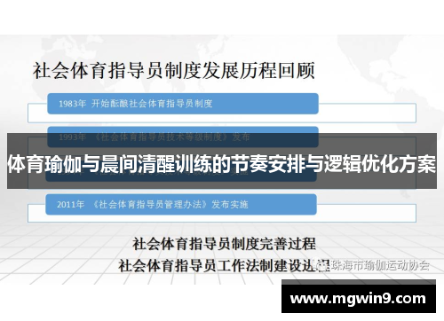 体育瑜伽与晨间清醒训练的节奏安排与逻辑优化方案